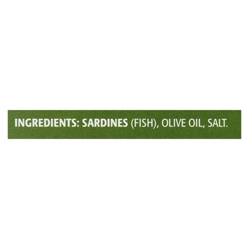 Season Skinless & Boneless Sardines In Pure Olive Oil  - Case Of 12 - 3.75 Oz - Maras Green
