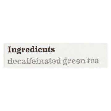Bigelow Tea Decaf Green Tea - Case Of 6 - 20 Bag - Maras Green