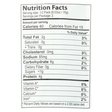 Seasnax Chomperz Crunchy Seaweed Chips - Barbecue - Case Of 8 - 1 Oz. - Maras Green