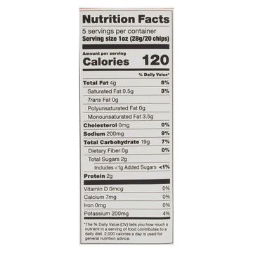 Popchips Potato Chip - Bbq - Case Of 12 - 5 Oz - Maras Green