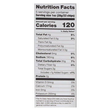 Popchips Potato Chip - Sour Cream - Onion - Case Of 12 - 5 Oz - Maras Green