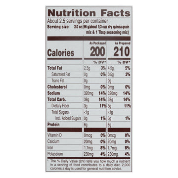 Near East - Quinoa Rosemary/olive Oil - Case Of 12 - 4.9 Oz - Maras Green