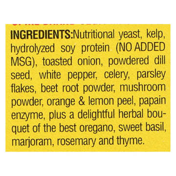 Spike Vegit Seasoning - All Purpose - 4 Oz - Maras Green