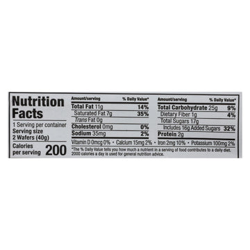 Little Secrets Crispy Wafer - Peanut Butter In Dark Chocolate - Case Of 12 - 1.4 Oz. - Maras Green