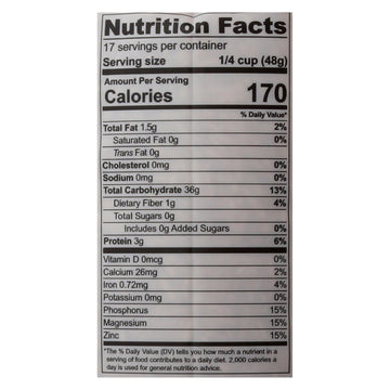 Lotus Foods Organic Rice - Brown Basmati - Case Of 6 - 30 Oz - Maras Green