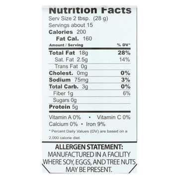 Joyva - Roasted Sesame Tahini - 15 Oz - Case Of 12 - Maras Green