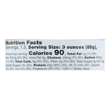 Wild Planet Wild Skipjack Light Tuna - No Salt Added - Case Of 12 - 5 Oz. - Maras Green