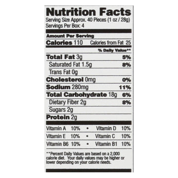 From The Ground Up - Cauliflower Crackers - Cheddar - Case Of 6 - 4 Oz. - Maras Green