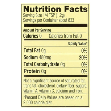 Alessi Kosher Sea Salt - Case Of 6 - 35.3 Oz - Maras Green