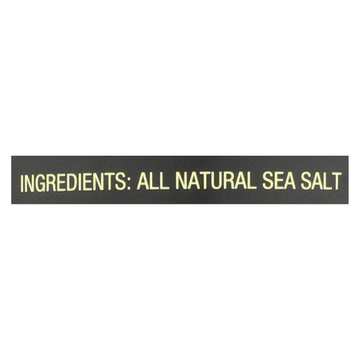 Alessi - Mediterranean Sea Salt - Fine - Case Of 6 - 24 Oz. - Maras Green