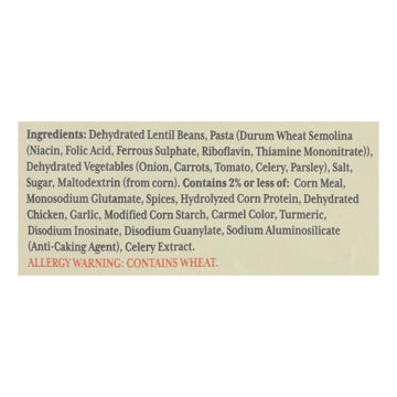 Alessi - Sicilian Lentil Soup - Lenticchie - Case Of 6 - 6 Oz. - Maras Green