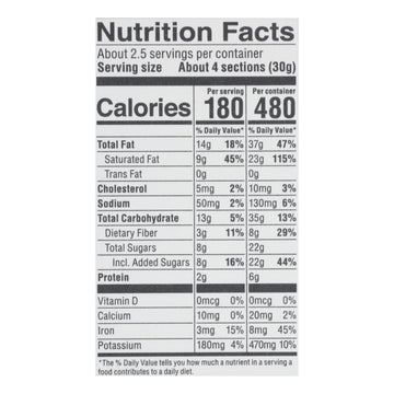 Alter Eco Americas Chocolate - Organic - Dark Salted Brown Butter - 2.82 Oz - Case Of 12 - Maras Green