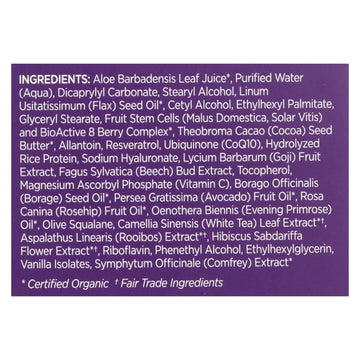 Andalou Naturals Resveratrol Q10 Night Repair Cream - 1.7 Fl Oz - Maras Green