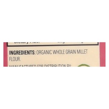 Arrowhead Mills - Organic Millet Flour - Gluten Free - Case Of 6 - 23 Oz. - Maras Green