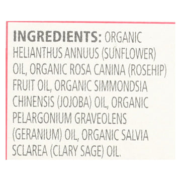 Aura Cacia - Organic Face Oil Serum - Rosehip - 1 Fl Oz - Maras Green