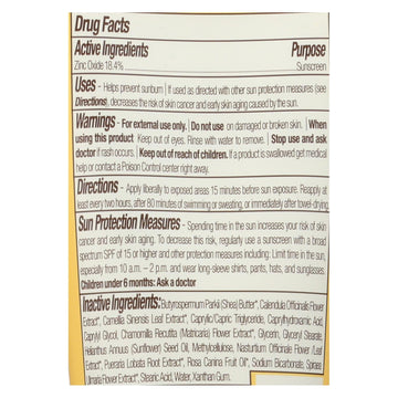 Babo Botanicals - Sunscreen - Clear Zinc Unscented Spf 30 - 3 Oz - Maras Green