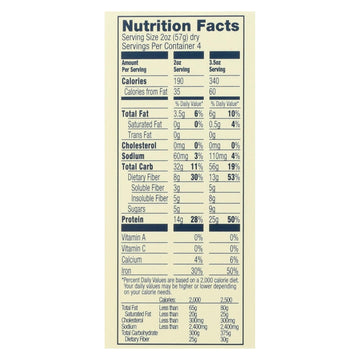 Banza Rigatoni Chickpea Pasta - Case Of 6 - 8 Oz - Maras Green