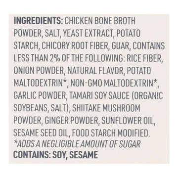 Bare Bones Broth - Bone Brth Ramen Instant Stks - Case Of 8 - 2.21 Oz - Maras Green