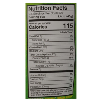 Barnana Banana Bites - Organic - Original - 3.5 Oz - Case Of 12 - Maras Green