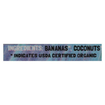 Barnana Chewy Banana Bites - Organic Coconut - Case Of 12 - 3.5 Oz. - Maras Green