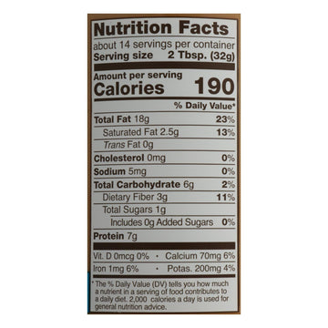 Barney Butter - Almond Butter - Bare Smooth - Case Of 6 - 16 Oz. - Maras Green