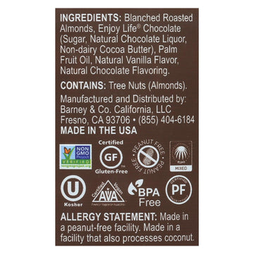 Barney Butter Chocolate Almond Butter Blend - Case Of 6 - 10 Oz - Maras Green