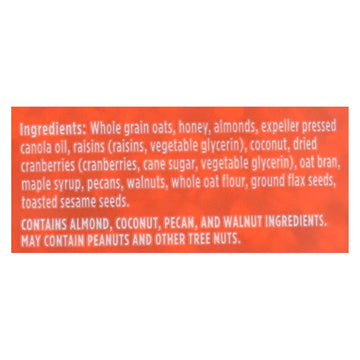 Bear Naked Granola - Fruit And Nutty - Case Of 6 - 12 Oz. - Maras Green