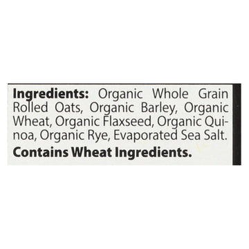 Better Oats Organic Instant Multigrain Hot Cereal - Bare - Case Of 6 - 11.8 Oz. - Maras Green