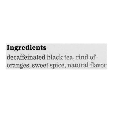 Bigelow Tea Constant Comment Decaffeinated Black Tea - Case Of 6 - 20 Bags - Maras Green
