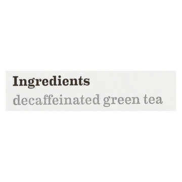 Bigelow Tea Decaf Green Tea - Case Of 6 - 20 Bag - Maras Green