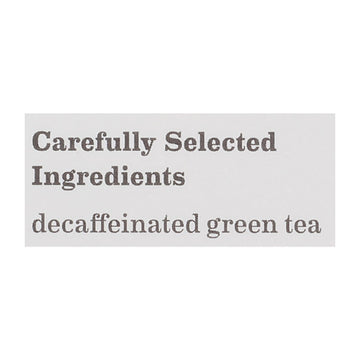 Bigelow Tea - Tea Decaf Green - Case Of 6 - 40 Bag - Maras Green