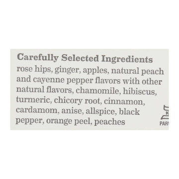 Bigelow Tea - Tea Ginger Peach Tumeric - Case Of 6 - 18 Bag - Maras Green