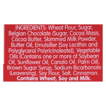 Biscoff Cookie Caramelized Biscuits With Belgian Chocolate - Case Of 12 - 5.4 Oz - Maras Green