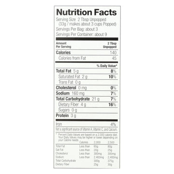 Black Jewell Microwave Popcorn - Natural - Case Of 6 - 10.5 Oz. - Maras Green