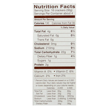 Blue Diamond - Nut Thin Crackers - Pepper Jack - Case Of 12 - 4.25 Oz. - Maras Green