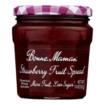 Bonne Maman - Fruit Spread Strawberry - Case Of 6 - 11.8 Oz - Maras Green