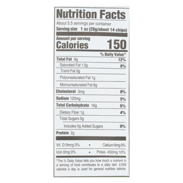 Boulder Canyon - Avocado Oil Canyon Cut Potato Chips - Sea Salt - Case Of 12 - 5.25 Oz. - Maras Green