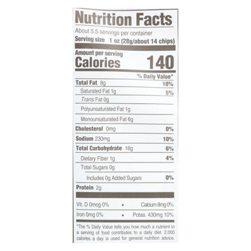 Boulder Canyon - Kettle Chips - Malt Vinegar And Sea Salt - Case Of 12 - 5.25 Oz. - Maras Green