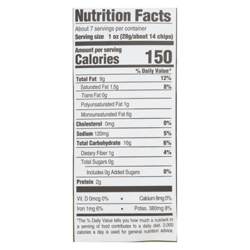 Boulder Canyon - Kettle Chips - Olive Oil - Case Of 12 - 6.5 Oz. - Maras Green