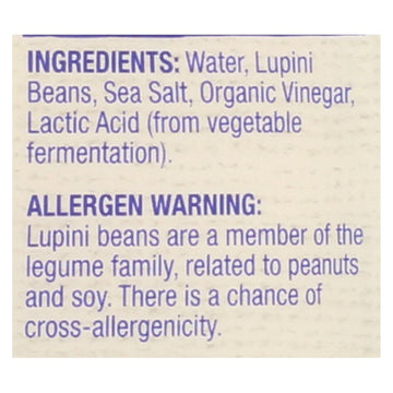 Brami Lupini Snack - Sea Salt - Case Of 8 - 5.3 Oz. - Maras Green