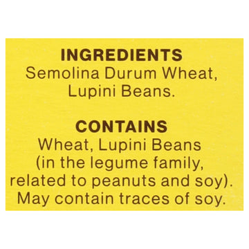 Brami - Pasta Semo Lupini Crispy Mac - Case Of 8 - 12 Ounces - Maras Green