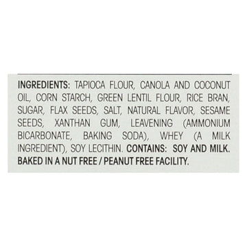 Breton/dare - Crackers - Original With Flax - Case Of 6 - 4.76 Oz. - Maras Green