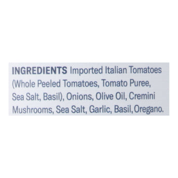 Carbone - Sauce Mushroom Marinara - Case Of 6 - 24 Oz - Maras Green