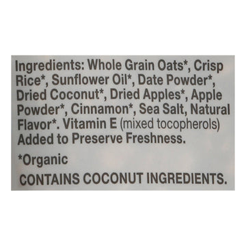 Cascadian Farm - Granola Organic Cinnamon Apple - Case Of 4 - 11 Ounces - Maras Green