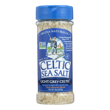 Celtic Sea Salt - Light Grey Celtic - Case Of 6 - 8 Oz. - Maras Green