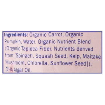 Cerebelly - Puree Carrot Pumpkin - Case Of 6 - 4 Oz - Maras Green