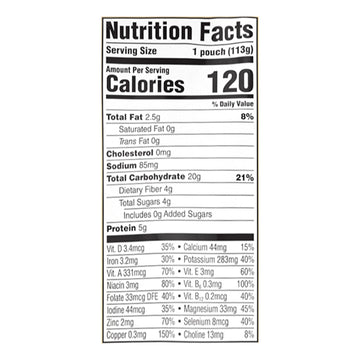 Cerebelly - Puree Sweet Pot Pnto Bn - Case Of 6 - 4 Oz - Maras Green