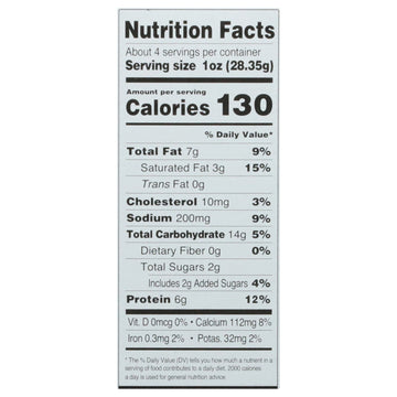 Cheddies - Cracker Organic Cheddar Classic Sea Salt - Case Of 6 - 4.2 Ounces - Maras Green