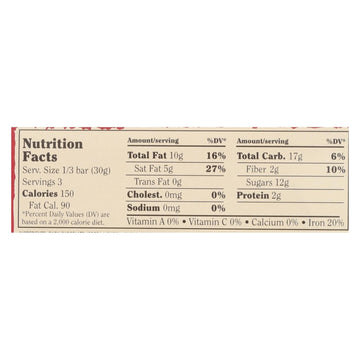 Chocolove Xoxox - Premium Chocolate Bar - Dark Chocolate - Cherries And Almonds - 3.2 Oz Bars - Case Of 12 - Maras Green