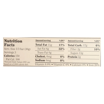 Chocolove Xoxox - Premium Chocolate Bar - Dark Chocolate - Pure - 3.2 Oz Bars - Case Of 12 - Maras Green